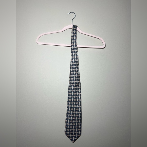 Vintage Anne Klein Men’s Silk Tie - Picture 1 of 5